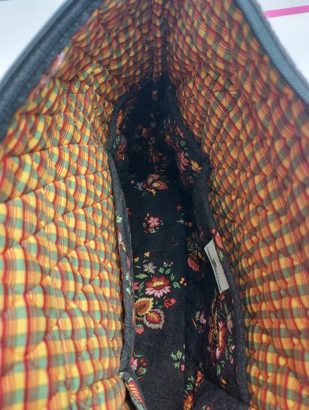 Vera Bradley Vintage Chocolate Villager tote NWT RARE!